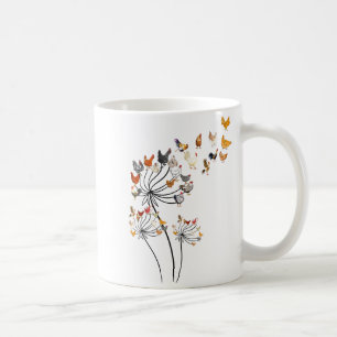 Süße Löwenzahn-Hühnerliebhaber-Shirts für Frauen M Kaffeetasse