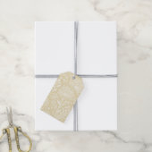 Süße Löwenzahn-Neutral - Goldenes Weizenfeld Geschenkanhänger (Mit Garn)