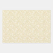 Süße Löwenzahn-Neutral - Goldenes Weizenfeld Geschenkpapier Set (Vorderseite 2)