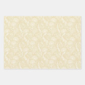 Süße Löwenzahn-Neutral - Goldenes Weizenfeld Geschenkpapier Set (Vorderseite)