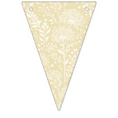 Süße Löwenzahn-Neutral - Goldenes Weizenfeld Wimpelkette (Zweite Fahne)