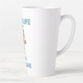 süße lustige Faultier Milchtasse (Rechts)