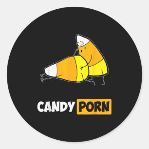 Süße lustige Halloween-Männer-Geschenk Runder Aufkleber