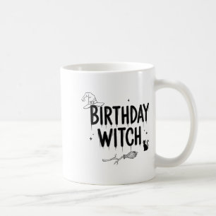 Süße Lustige Hexe Hexen Geburtstag Hexen Glücklich Kaffeetasse