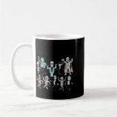 Süße lustige Horrorfilm-Fans Kaffeetasse (Links)