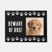 Süße lustige Hund-Willkommensmatte Fußmatte (Vorderseite)