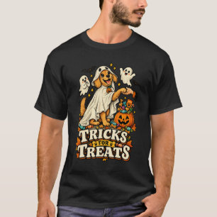 Süße lustige Hunde Halloween T-Shirts für Tricks u
