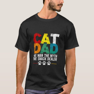 Süße lustige Katzenliebhaber-Geschenke Vatertag Lu T-Shirt