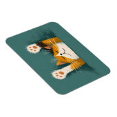 Süße lustige Katzennap Magnet (Rechte Seite)