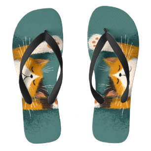 Süße lustige Katzenschlaf Badesandalen