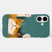 Süße lustige Katzenschlaf Case-Mate iPhone Hülle (Rückseite (Horizontal))
