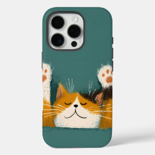 Süße lustige Katzenschlaf iPhone 16 Pro Hülle