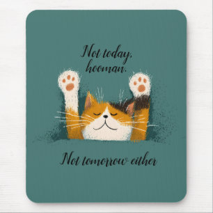 Süße lustige Katzenschlaf Mousepad