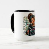 Süße/Lustige limitierte Auflage Tasse (Vorderseite Links)