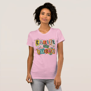 Süße & Lustige Second-Hand-Königin T-Shirt