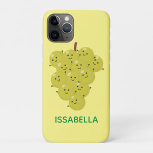 Süße lustige Traubengruppe Cartoon-Illustration Case-Mate iPhone Hülle