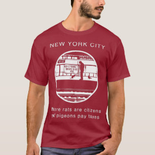Süße lustige und urkomische New York City Ratte au T-Shirt