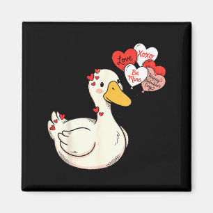 Süße lustige Valentinstag alberne Gänse Ente Liebe Magnet