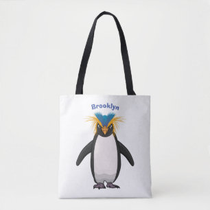 Süße Macaroni-Pinguin-Cartoon-Illustration Tasche