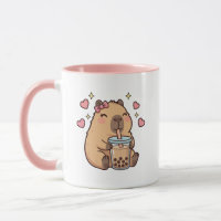 Süße Mädchen Capybara Ramen Kawaii Tee Kawaii Capy
