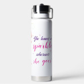 Süße Mädchen Einhorn Wasserflasche Trinkflasche (Hinten)