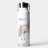Süße Mädchen Einhorn Wasserflasche Trinkflasche (Vorderseite)