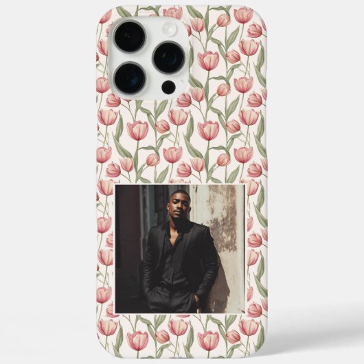 Süße Mädchen Geschenk Tulpenblumen Foto  Case-Mate iPhone Hülle (Rückseite)