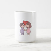 süße Mädchen Kaffeetasse (Mittel)