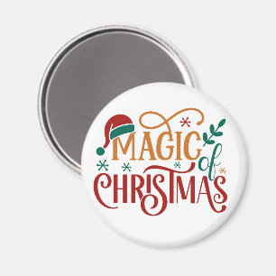 Süße 'Magie der Weihnacht'  Magnet