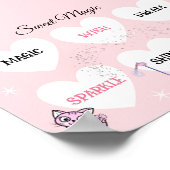 Süße Magie-Kitty Poster (Ecke)