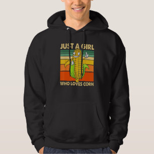 Süße Maiskunst für Frauen Mädchen Kinder Maiskörne Hoodie