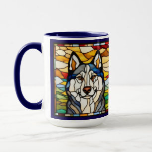 Süße Malamute-Keramik-Kaffeetasse Tasse