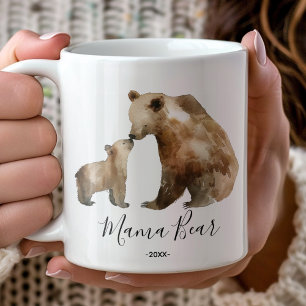 Süße Mama-Bär-Kaffeetasse Kaffeetasse