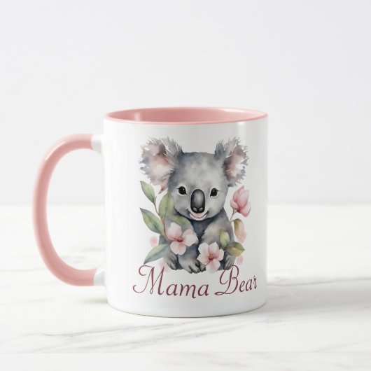 Süße Mama-Bär-Tasse Tasse (Links)