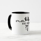 Süße Mama Est 2026 Tasse (Vorderseite Links)