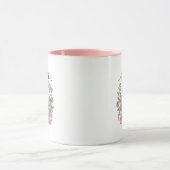 Süße Mama-Gans-Wortkunst Tasse (Zentrum)