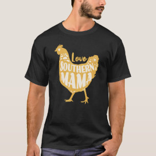 Süße Mama liebt niedliche Hühnerfarm im Vintage-St T-Shirt