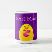 Süße Mama, lustiger Schlamm Kaffeetasse (Mittel)