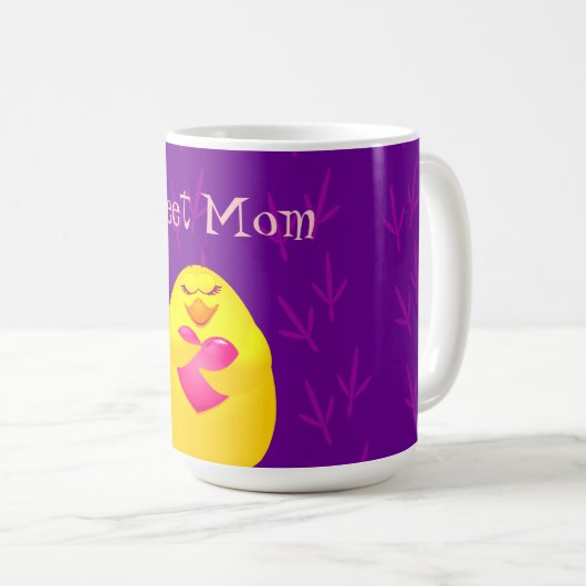 Süße Mama, lustiger Schlamm Kaffeetasse (VorderseiteRechts)