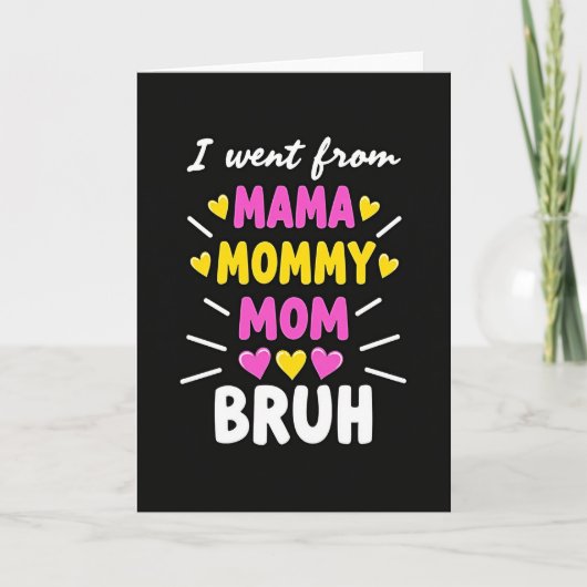 Süße Mama Muttertagskarte Karte (Vorderseite)