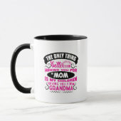 Süße Mama Oma Wortkunst Tasse (Links)
