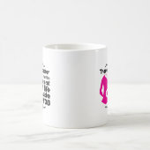 Süße Mama-Sentiment-Wortkunst  Kaffeetasse (Mittel)