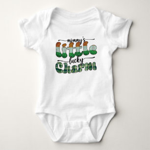 Süße Mamas Glücksbringer St. Patrick's Day Baby Strampler