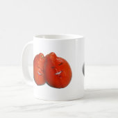Süße Mandarinen Kaffeetasse (Vorderseite Links)