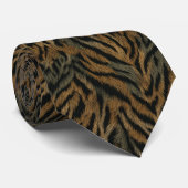 Süße Männer Geschenke Tiger Print Krawatte (Gerollt)