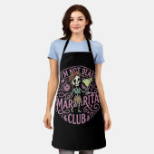 Süße Margarita Skelett Schürze (Getragen)