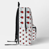 Süße Marienkäfer-Illustration Bedruckter Rucksack (Links)