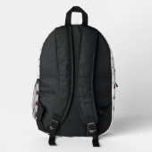Süße Marienkäfer-Illustration Bedruckter Rucksack (Rückseite)