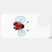 Süße Marienkäfer-Illustration Case-Mate iPhone Hülle (Hinten (horizontal))