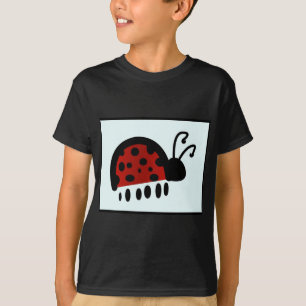 Süße Marienkäfer-Illustration T-Shirt